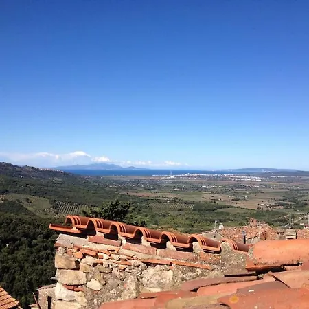 Dachterassen Rustico Mit Meerblick * Gavorrano